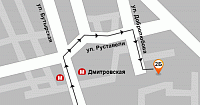 Схема проезда в АрендаАвто-сба